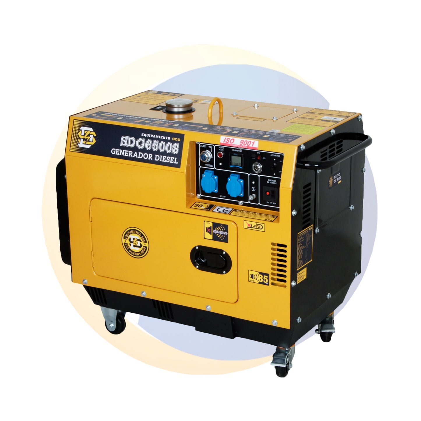 GENERADOR SDS DIESEL SDG6500S 5,0 KW 220VOLT